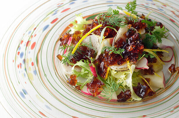 ブラックアップルビネガーで作る本格イタリアンのレシピ 