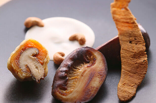 大分のお宝食材×「アニス」清水将シェフ 「乾（ほし）しいたけ」レシピ①