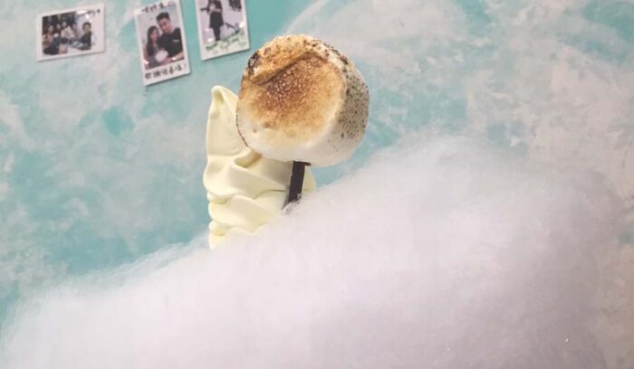 メルヘンなソフトクリーム専門店がウェブで人気