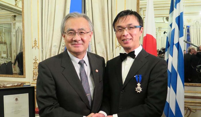 ベルギーで認められた日本料理