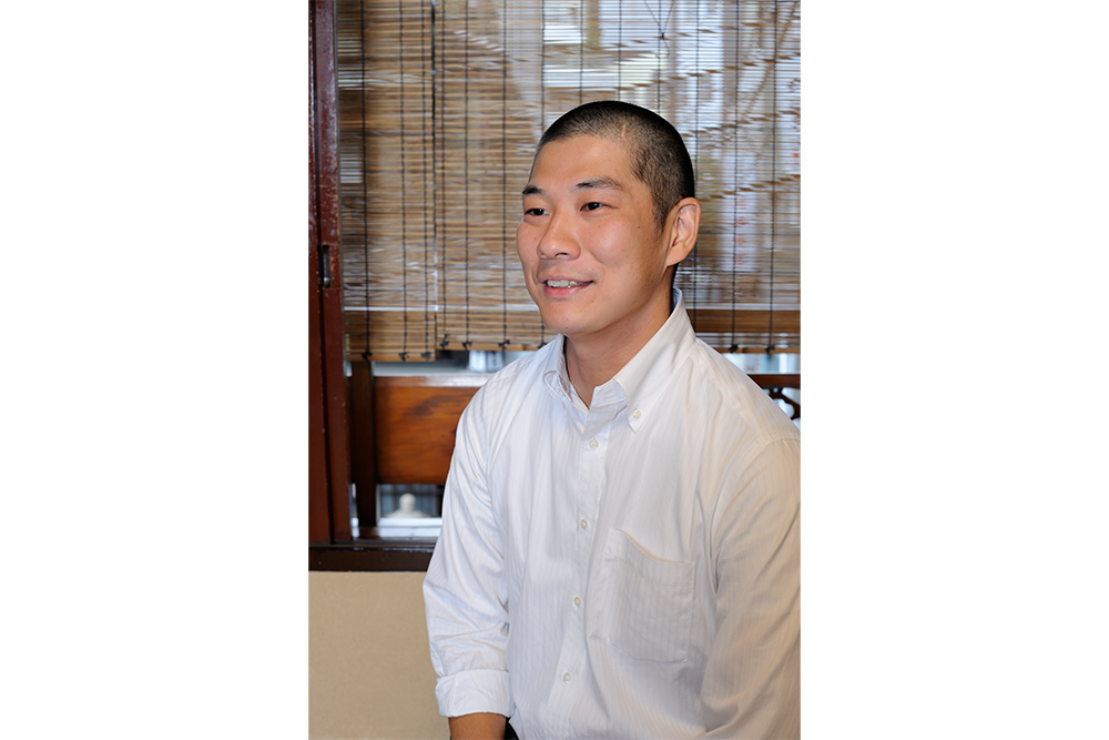 最近は、古い建物に感度の高い若い世代のお客さまも増えています」と語る7代目の立川博之さんは、今年30歳。