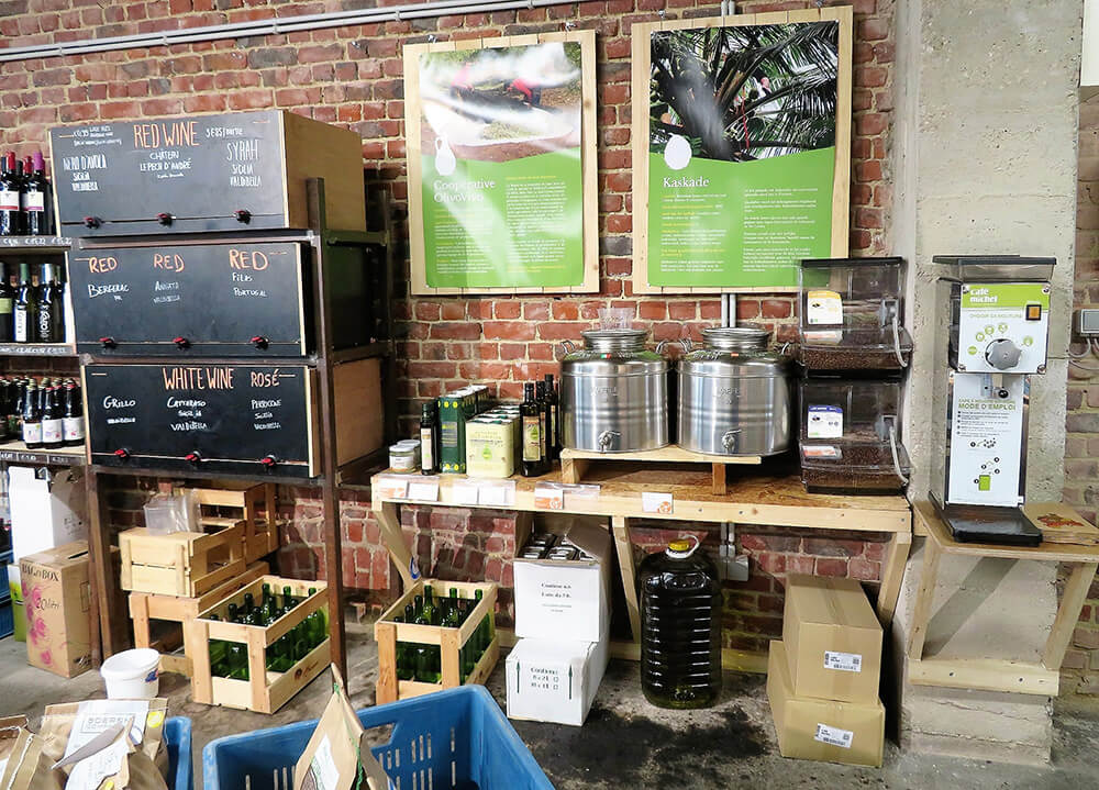 量り売りのコーナー