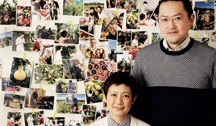 橋本泰典さん、恵美子さん