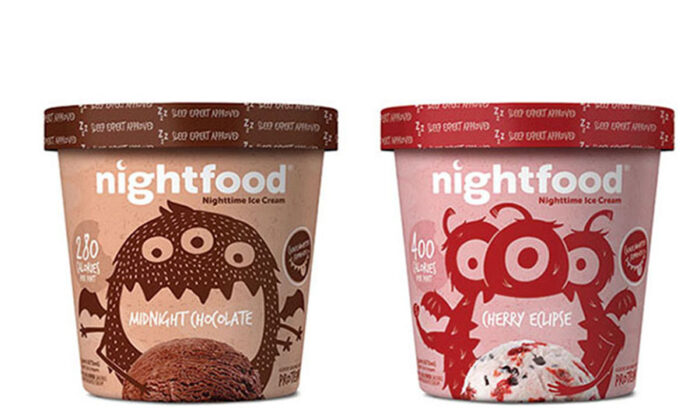 眠りをサポートする“夜用アイスクリーム”