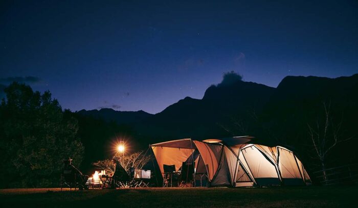 キャンプができれば。