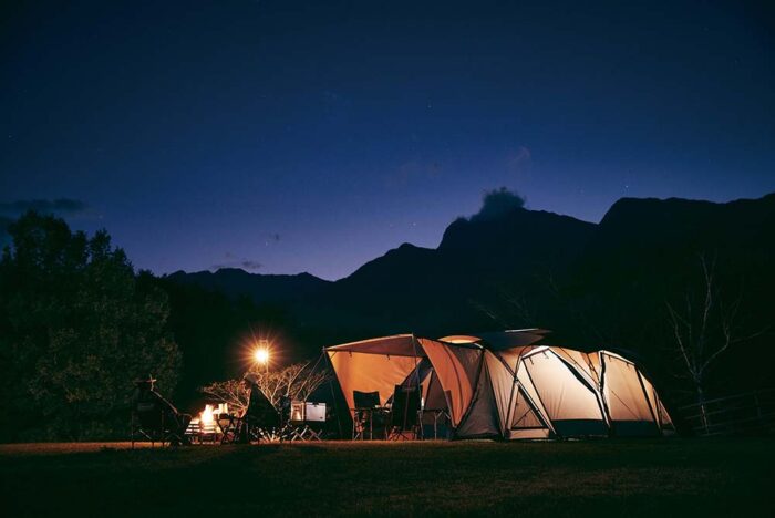 キャンプができれば。