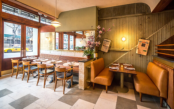 ウィーンのカフェ文化をNY流に