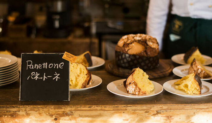 消えゆくリンゴで焼き上げたパネットーネが日本初上陸！