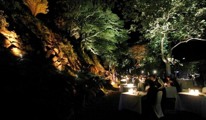 3日間限りのプレミアムな野外レストランバックストーリー