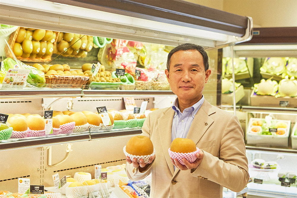 「渋谷西村總本店」代表取締役専務の西村元孝さん。