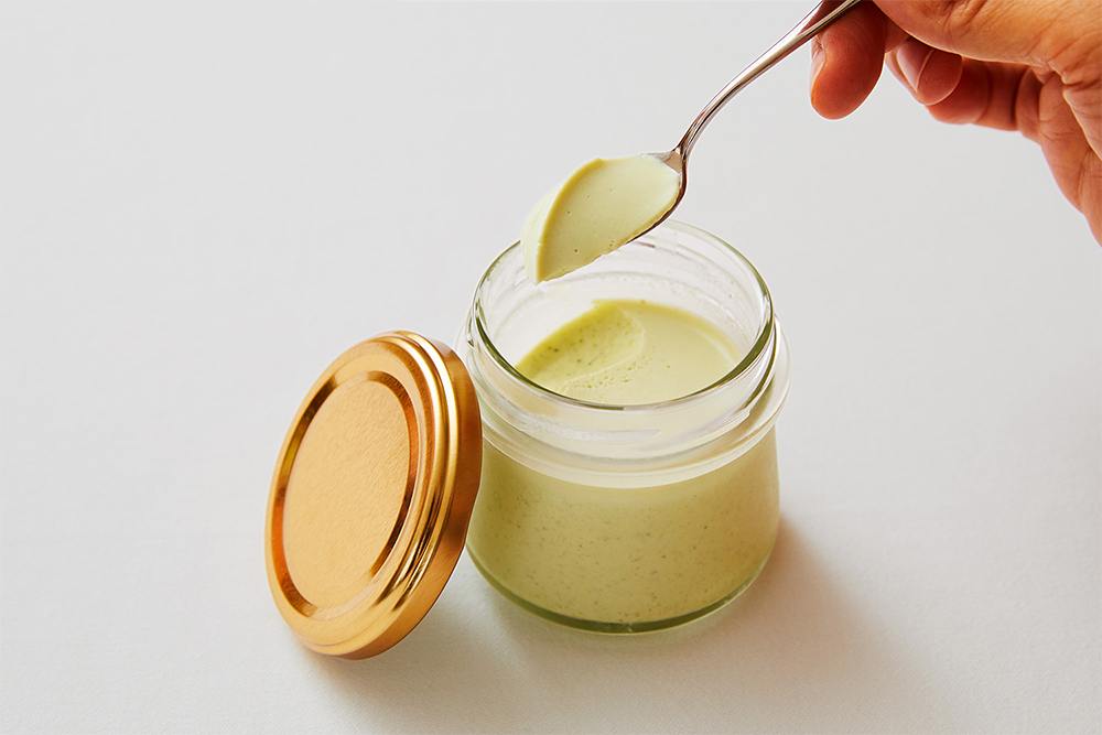 お茶のパンナコッタ