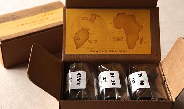 サントメ発の100%ピュアチョコレート