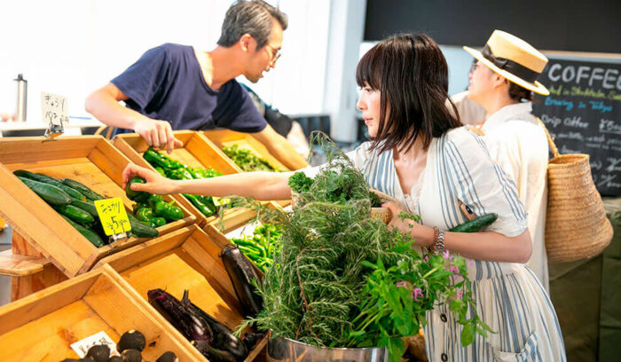 この週末は青山ファーマーズマーケット内、NAKED-waste less market-へ！