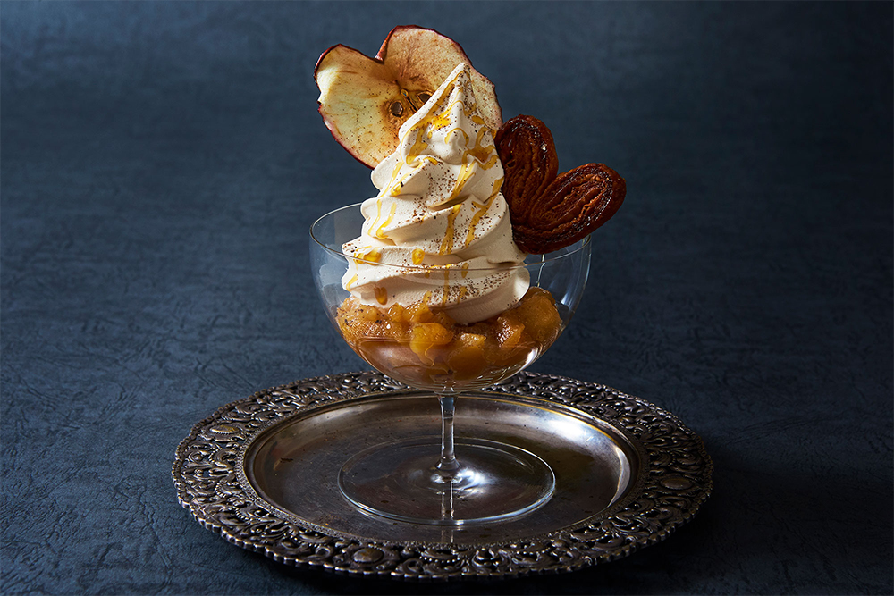 「フレーバーティーとタタンのソフト」