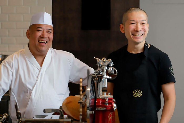 素材と向き合う料理人が語るパルマハムとすしの共通項　vol.1