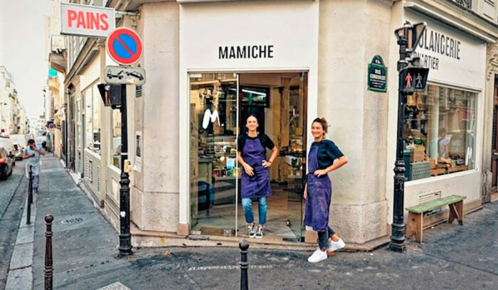 「パン屋、Mamiche」