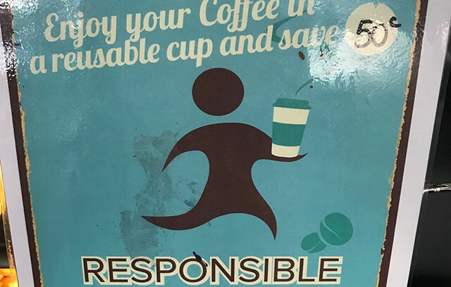 エコカップ割引対応カフェを探せるマップ登場