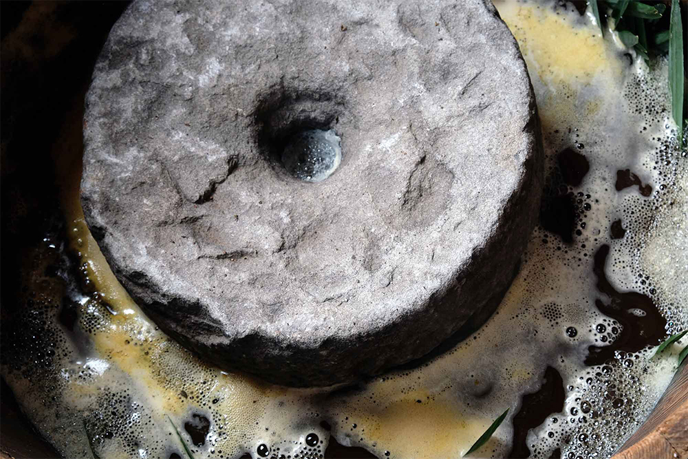 漬物のように漬ける　山あいに伝わる乳酸発酵茶 徳島【阿波晩茶】