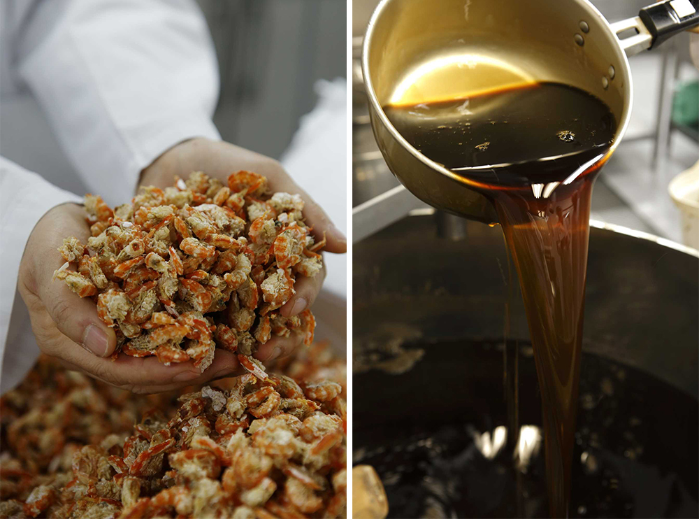 干しエビは瀬戸内産を使用。香りも味わいも穏やか。