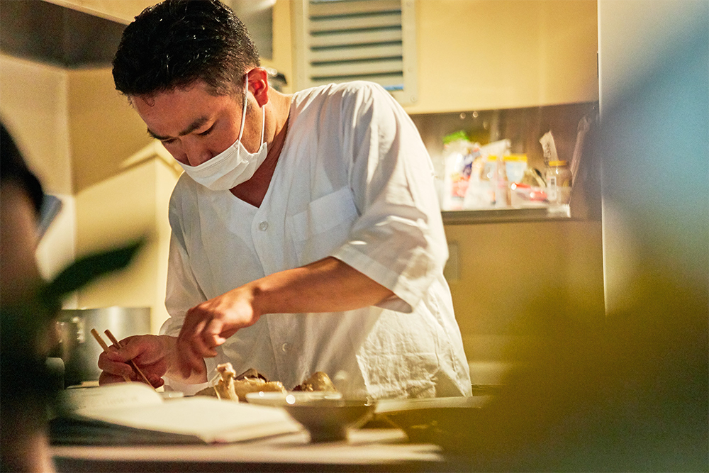 東京・芝「江戸前　芝浜」の海原大