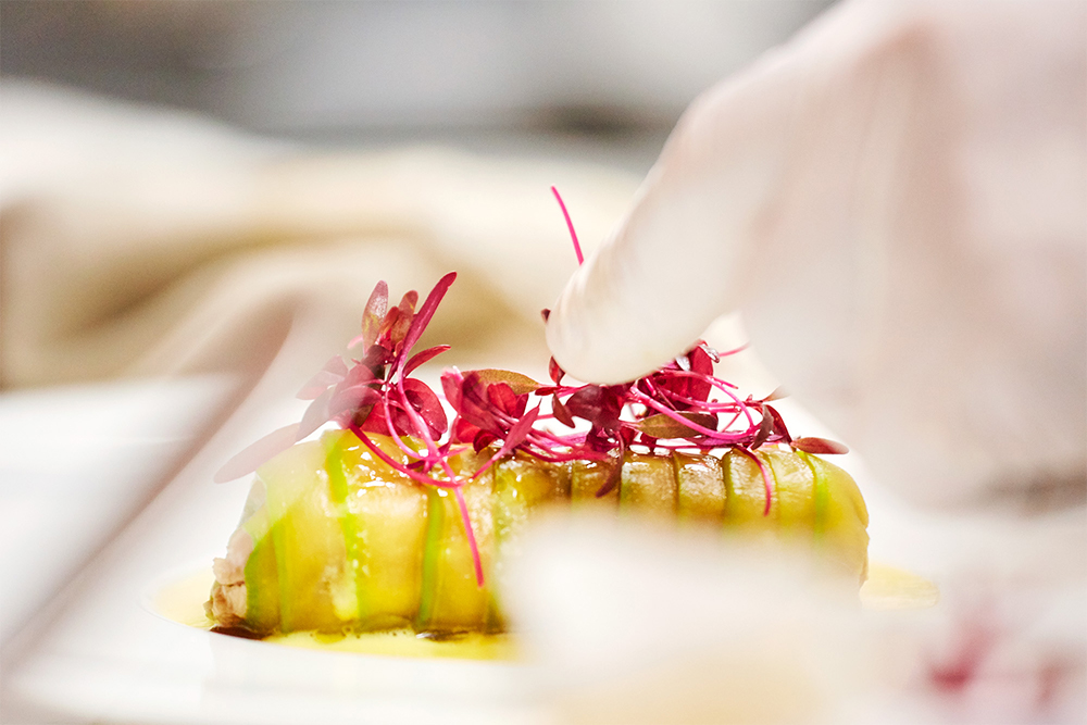 鮮やかな色合いの美しいプレゼンテーション。