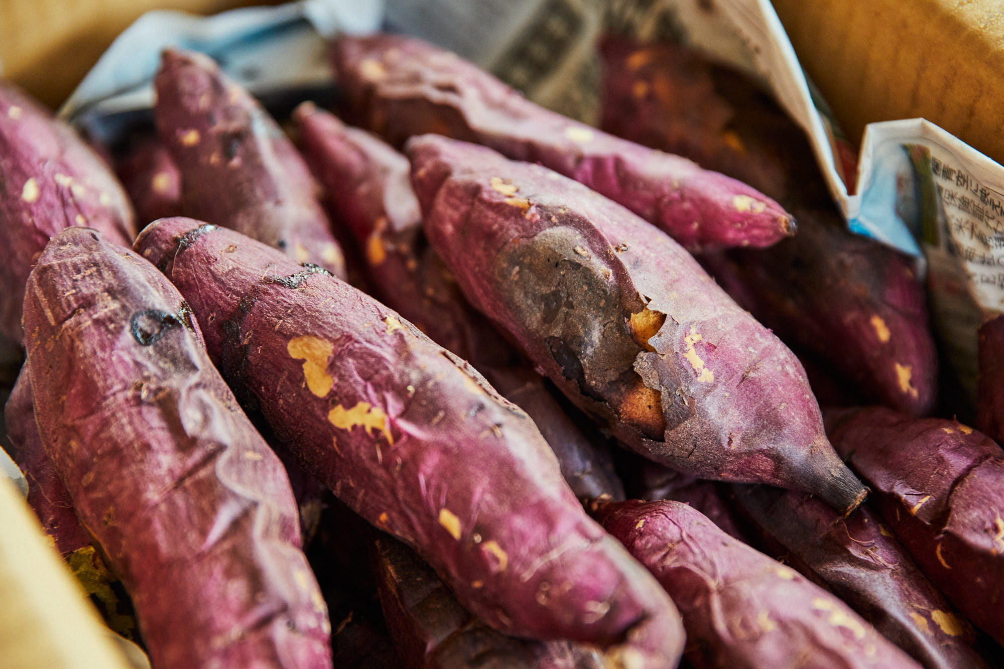 焼きイモから蜜が滴るサツマイモ「紅優甘（べにゆうか） 」