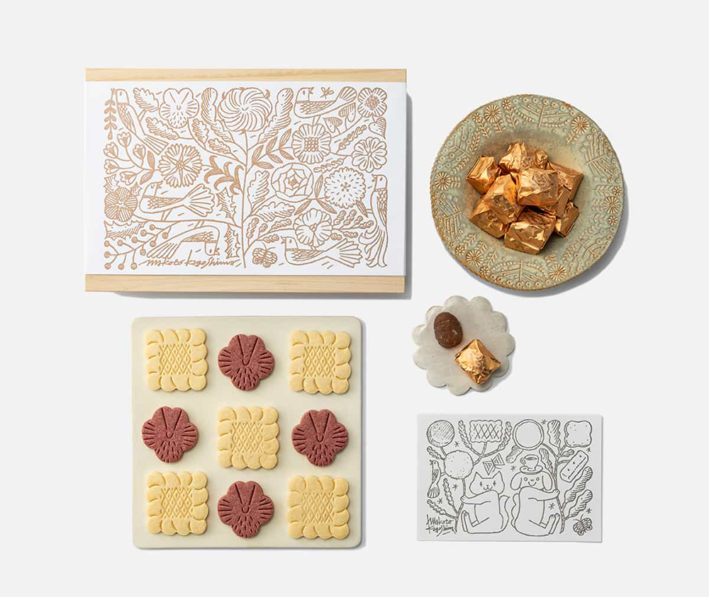 鹿児島睦×romi-unieコラボ企画として、ティータイムを楽しむギフトセットがオンラインショップ「MOO：D MARK by ISETAN（ムードマークバイイセタン）」