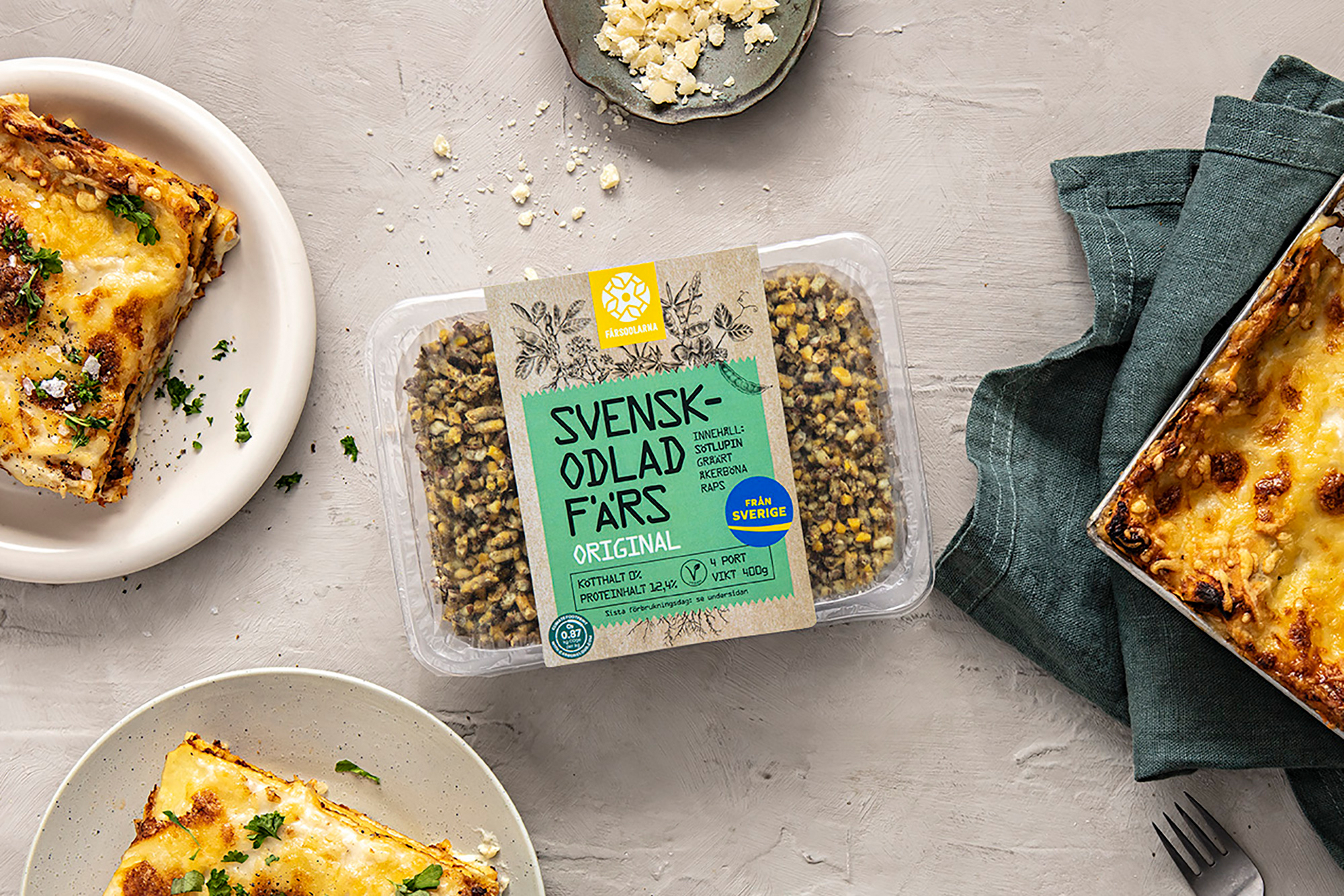 Sweden [Stockholm] スウェーデン初　国産豆類から生まれた代替挽き肉