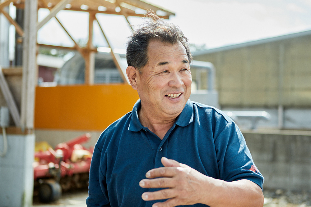 武熊牧場代表の武熊俊明さん。