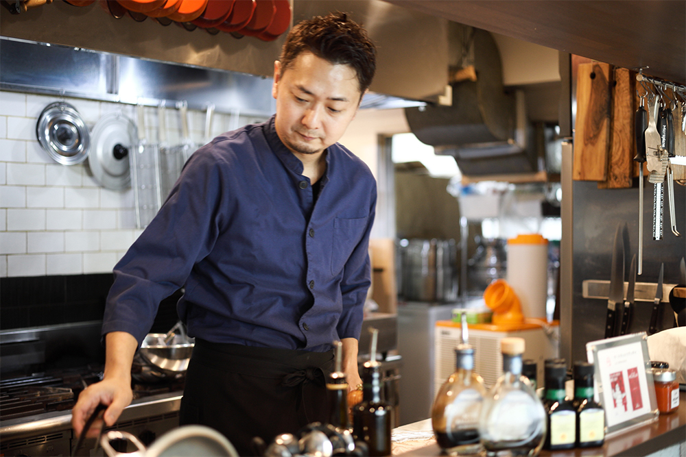 河合鉄兵シェフ