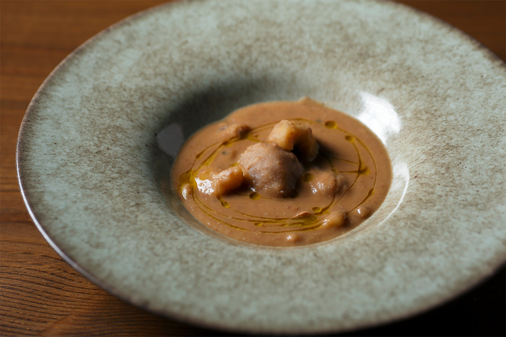 MENU 栗（筑波）のミネストラ