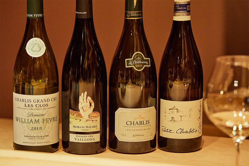 ブルゴーニュの最北に位置するシャブリ。ぶどう畑は４つのアペラシオンに分類される。