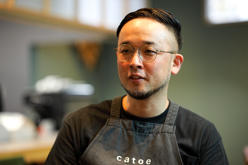 「食材が変わる四季に合わせて、定期的にイベントを続けていきたい」と加藤さん。誰よりも詳しい福島の食材ハンターでもある。