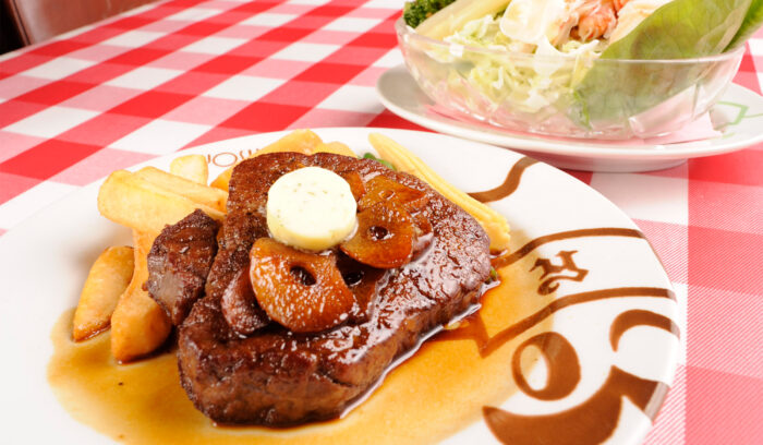 牛ヒレのステーキ「ヨシカミ」 since 1951