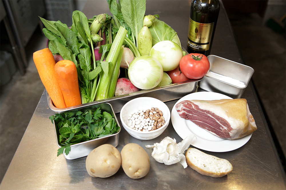 【材料】（30皿分 ※レストランの分量なので適宜調整してください）