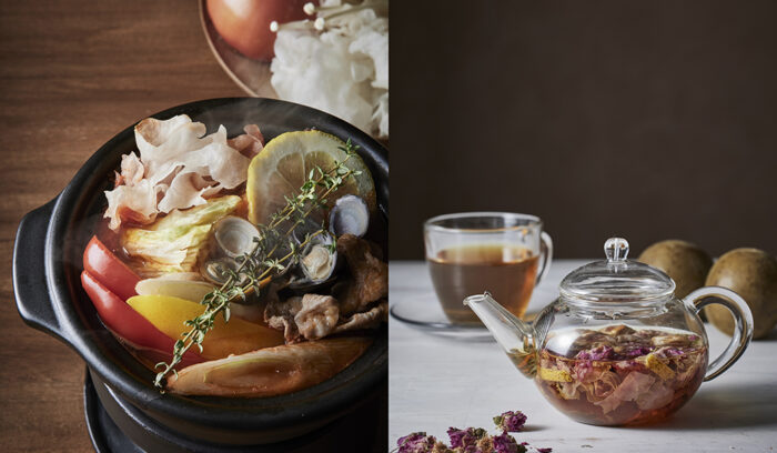 「神宮前 らかん・果」に薬膳鍋や花香茶が登場