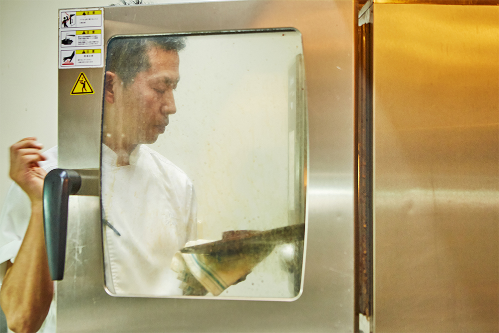 「肉の中でも、牛肉が一番個体差があって焼き方が難しい」とシェフ。