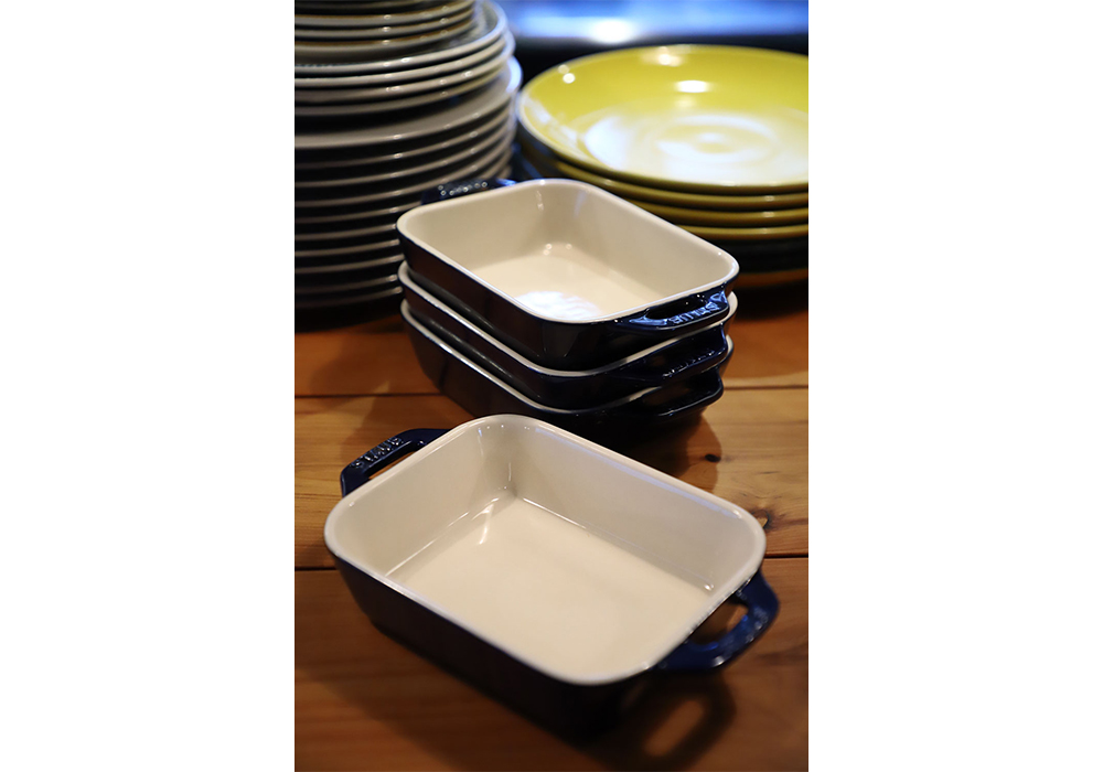 ＜シェフの道具＞ STAUB社のレクタンギュラーディッシュ（11㎝×14㎝）