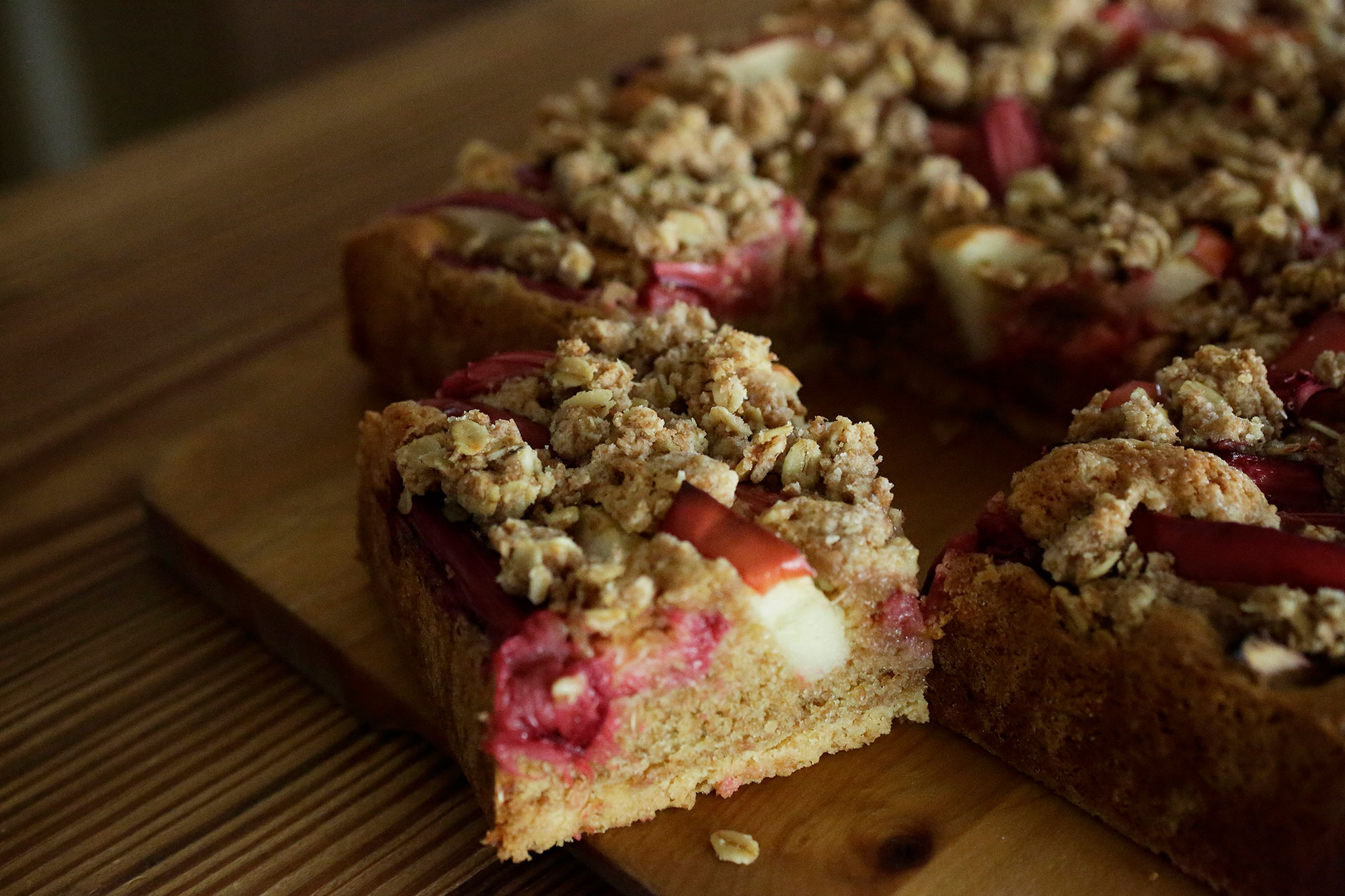 「サンデーベイクショップ」の裏ワザを大公開！ リンゴとルバーブのトレイベイク