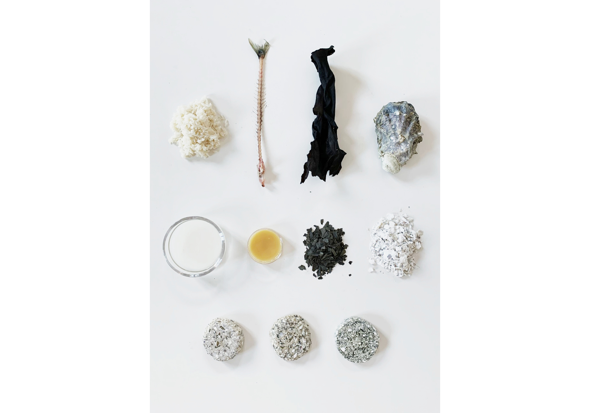 Sweden [Stockholm] 牡蠣の殻や魚の骨を、家具や小物に再生するプロジェクト