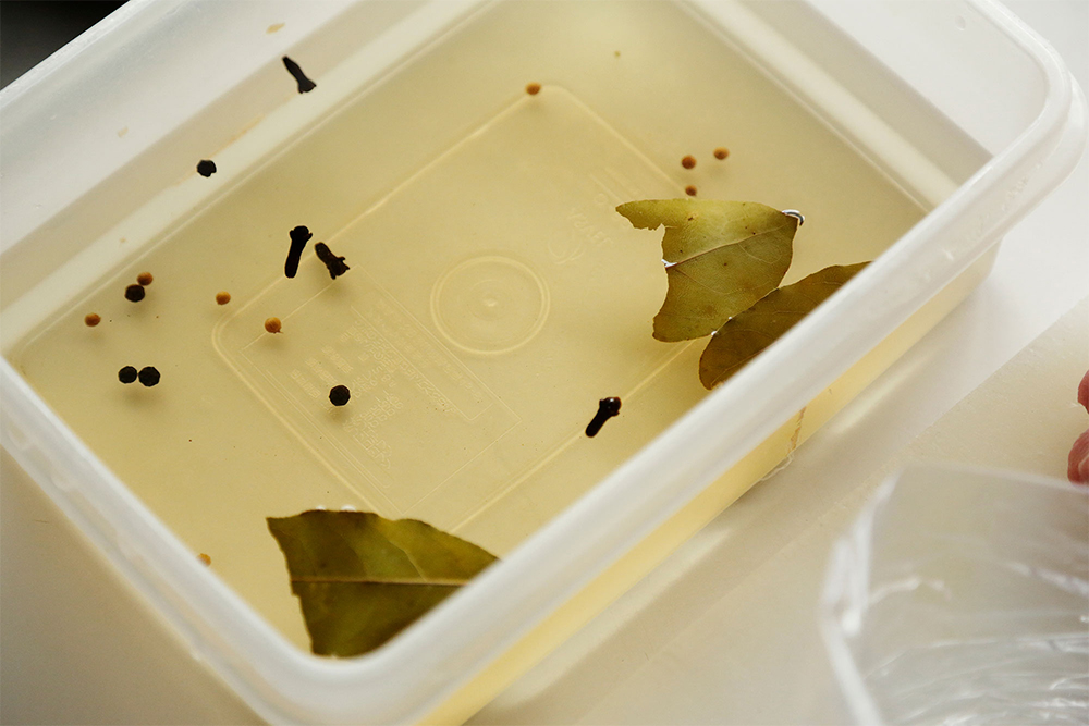 [２] ソミュール液を作る