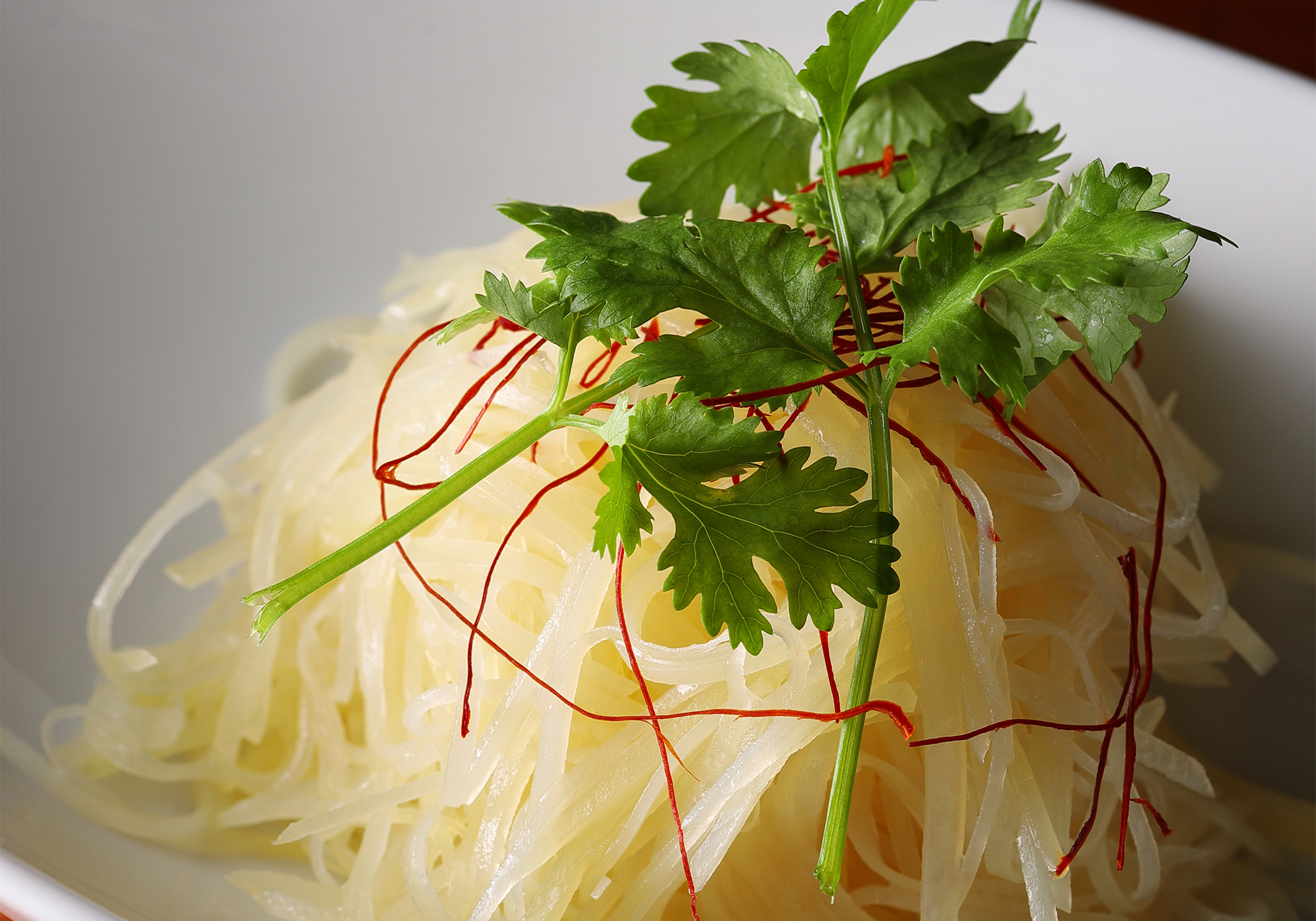 プラントベースの始め方08 甘味を引き出す 茹で加減を極める！ ジャガイモの冷菜 「智林」榛澤知弥シェフ