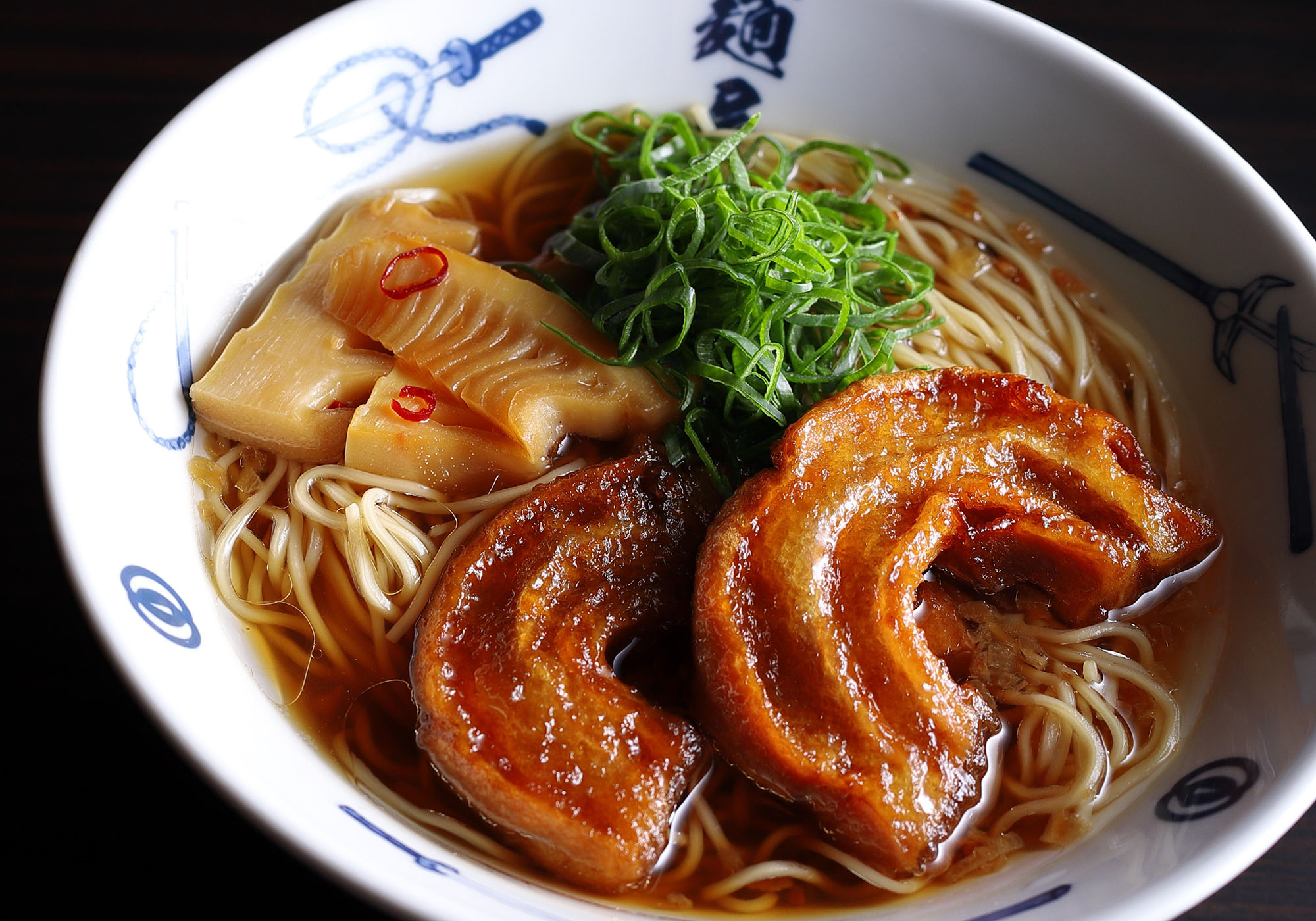 プラントベースの始め方 「麺屋武蔵」の骨太・ヴィ―ガン醤油ラーメン02【車麩の角煮・甘辛メンマ・香味油～仕上げ】