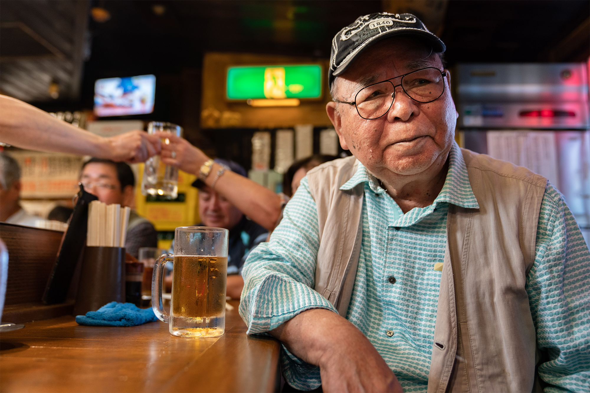 生涯現役シリーズ #15 87歳。「ホッピーのおかげで、今がある」 東京・恵比寿「たつや」佐藤正光