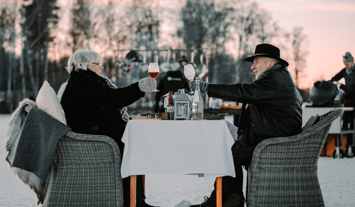 コロナ規制で誕生した“氷上レストラン”がポップアップで復活