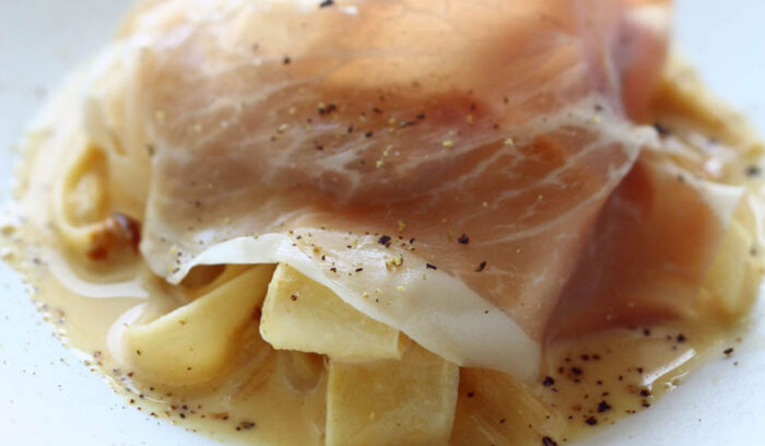 かんぴょうの新提案「かんぴょうと白菜、生クリームのパスタ仕立て」