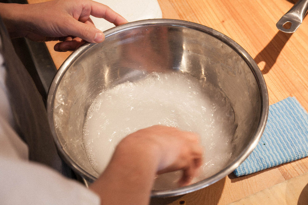 塩を混ぜた日本酒