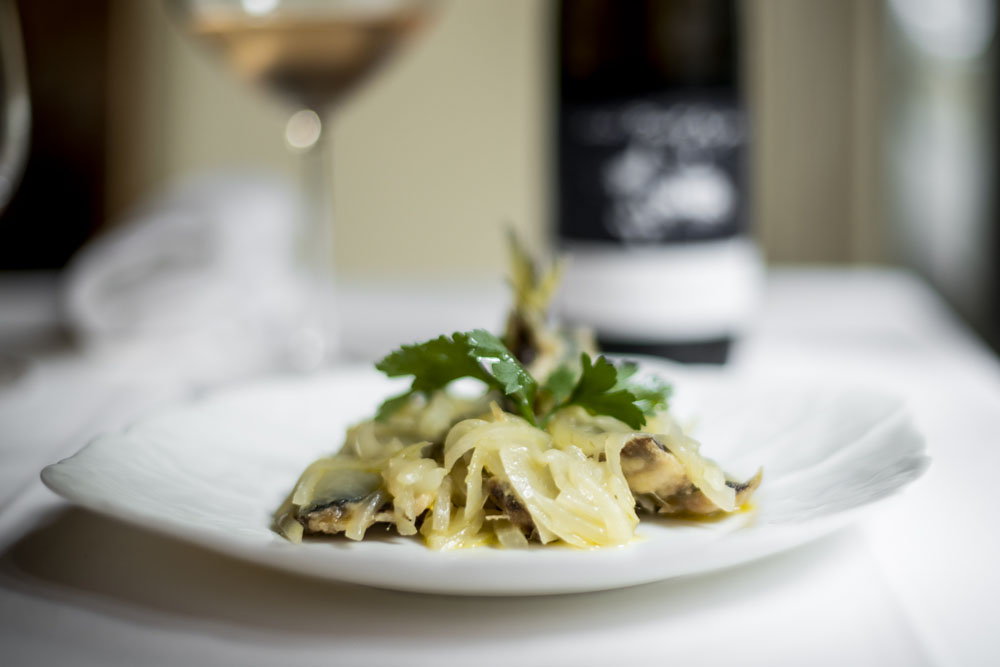 料理：ヴェネツィア版イワシの南蛮漬け「サオール」