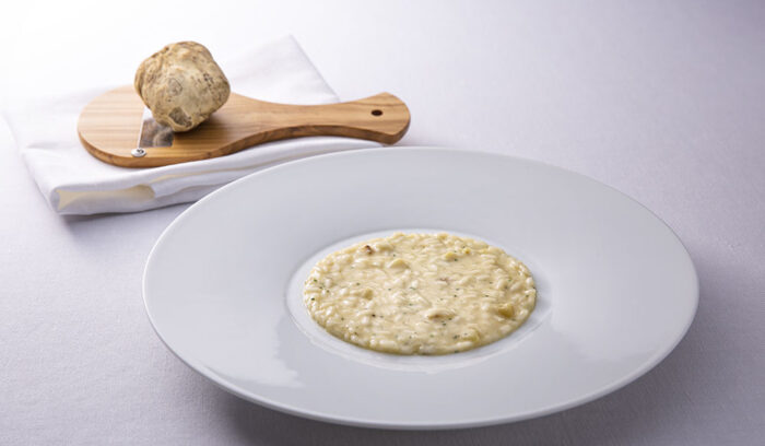 白トリュフ使いの名手による秋の味覚