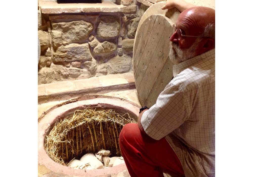 嫌気性空間が出来ているか確かめます